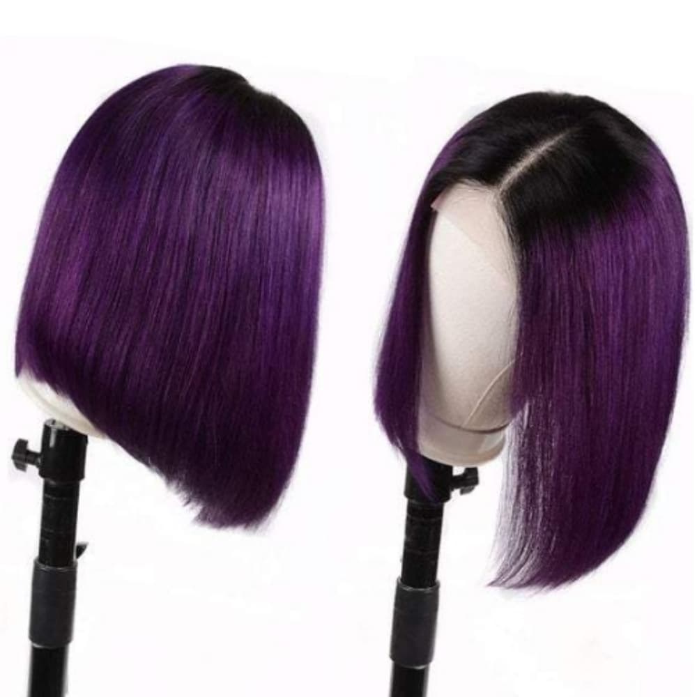 Ombre Purple LaceFront Wig 10-14 inches!! - Thumbnail 7