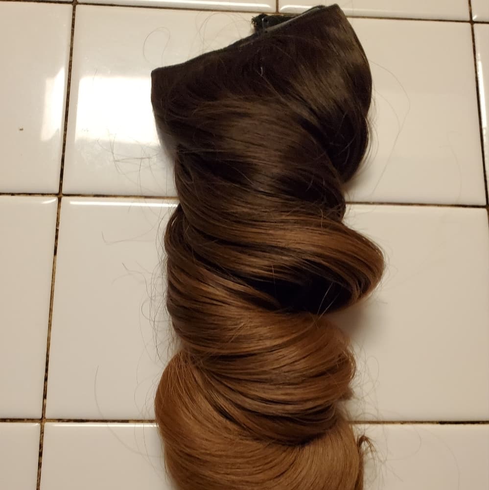 Ombre Full Head Clip in Extension