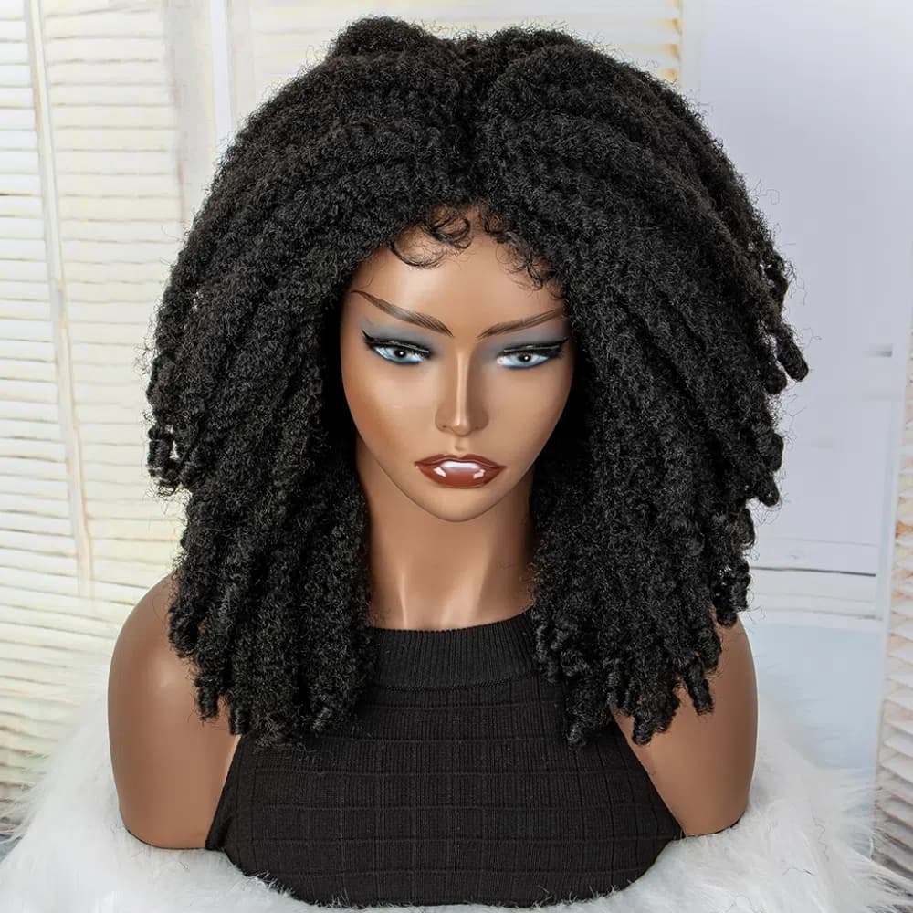 Big Kinky Beauty Full Wig - Thumbnail 4