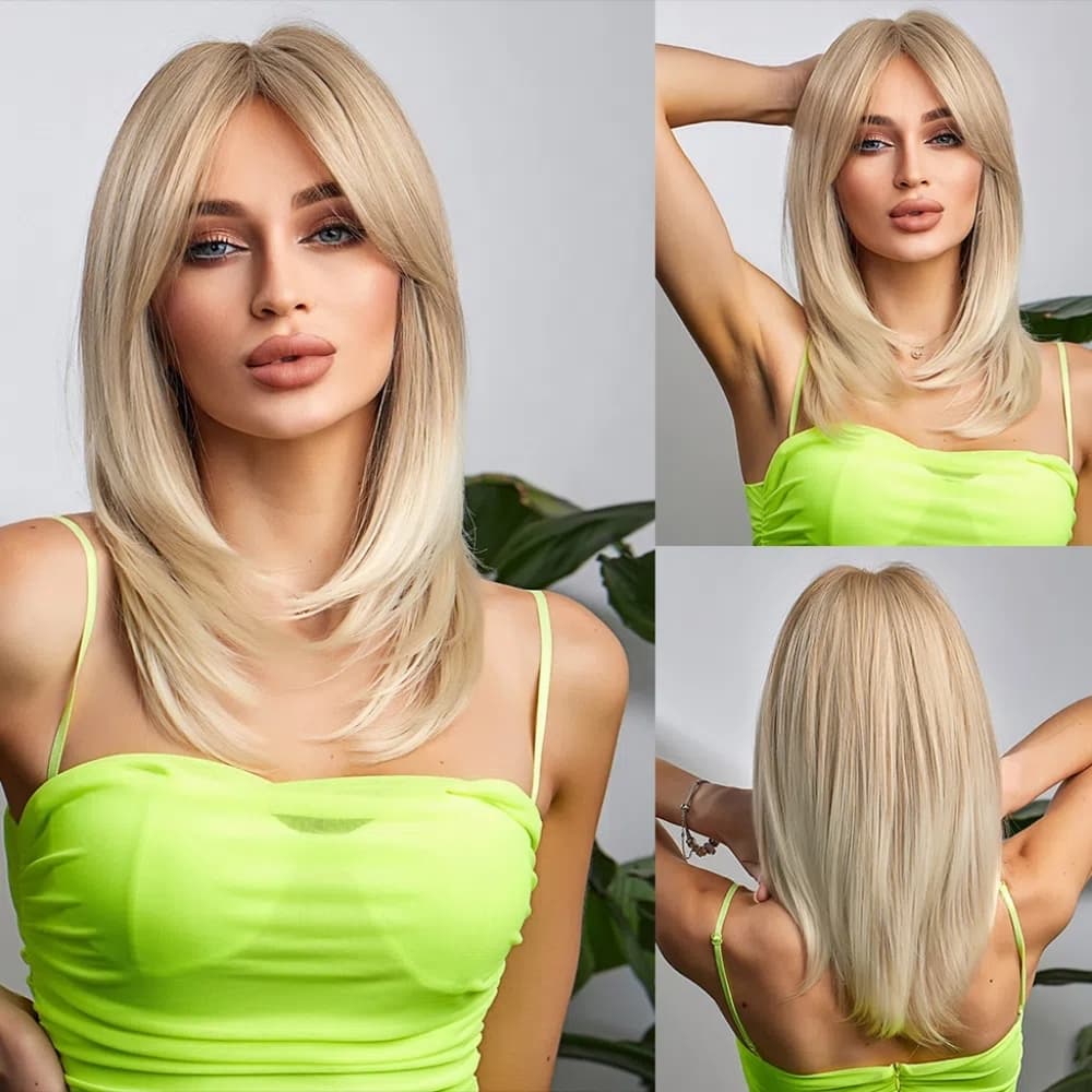 Blonde Beauty Full Wig - Thumbnail 5