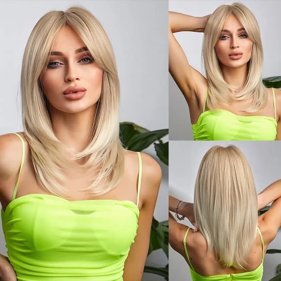 Blonde Beauty Full Wig - Thumbnail 6
