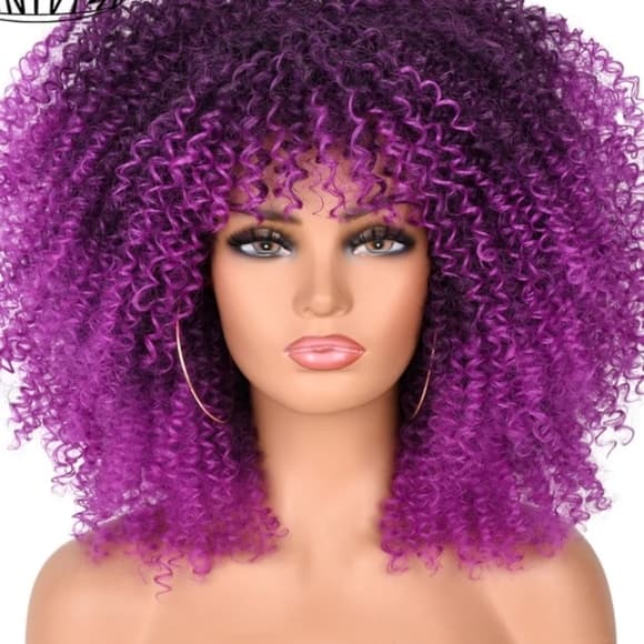Big Kinky Curly Beauty Full Wig - Thumbnail 2