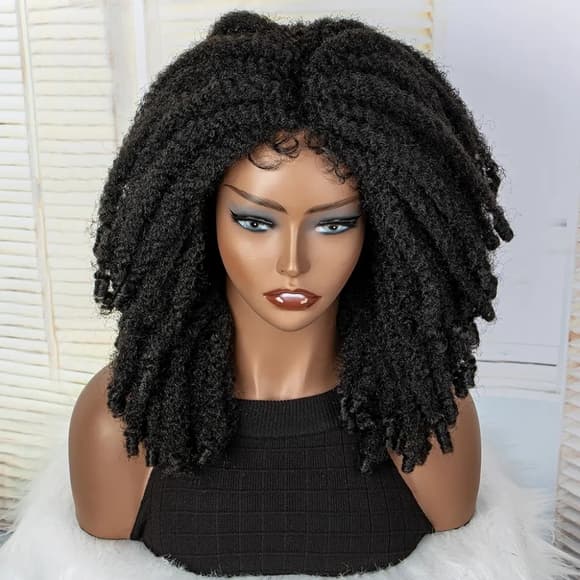 Big Kinky Beauty Full Wig - Thumbnail 5