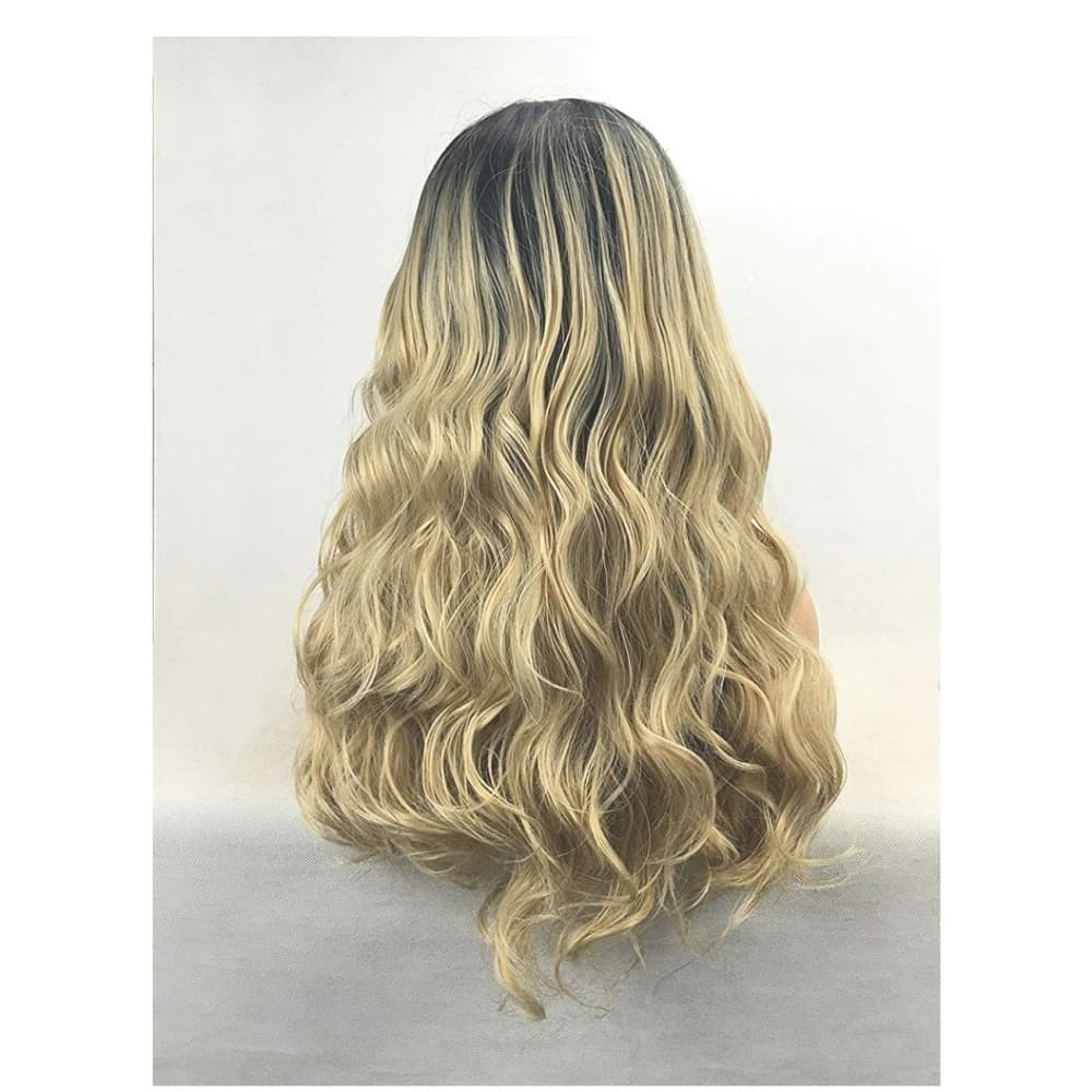 Ombre Blonde Lace Front Wig - Thumbnail 2