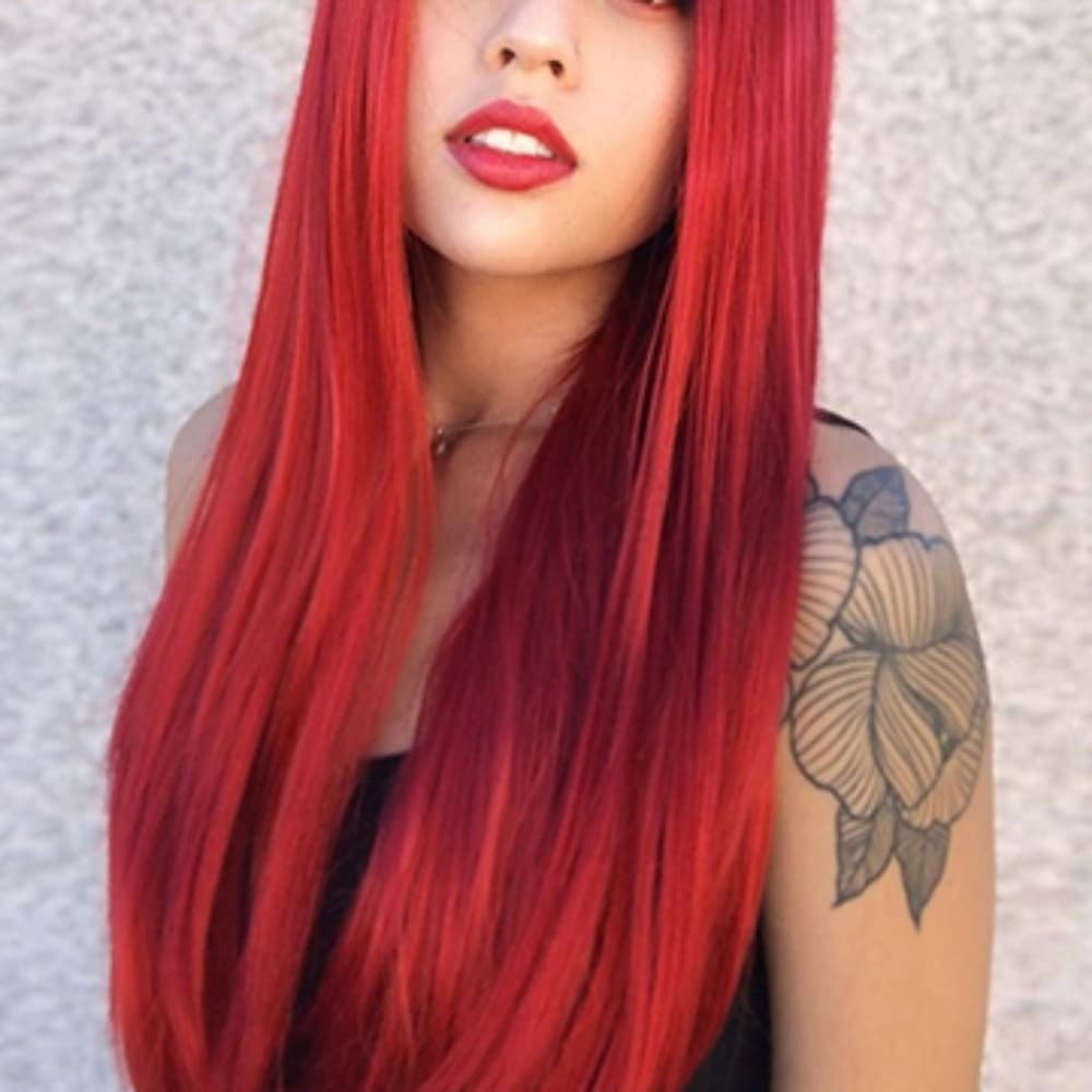 Red Beauty Lace Front Wig