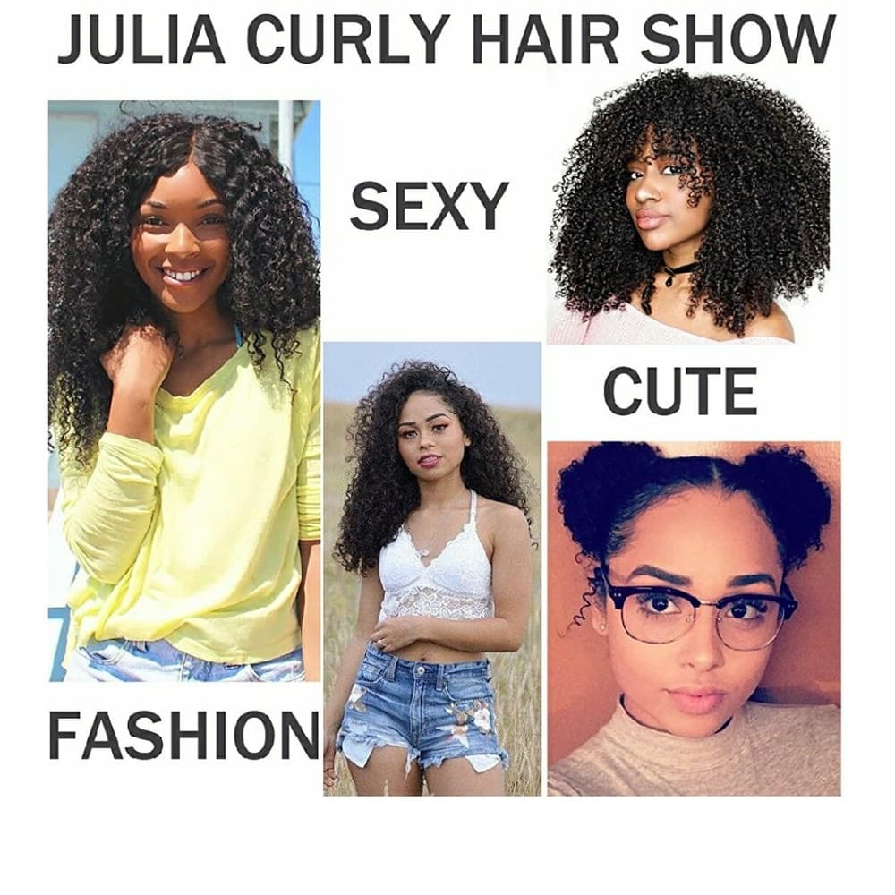 Virgin Brazilian Curly Bundles( 14 16 18 inch) - Thumbnail 5