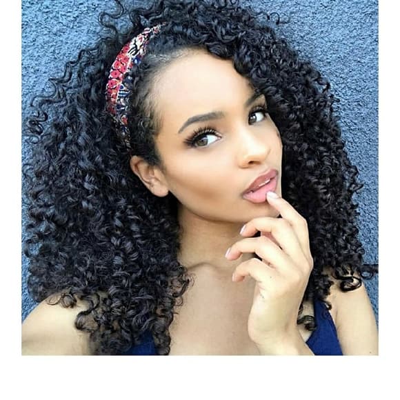 Virgin Brazilian Curly Bundles( 14 16 18 inch) - Thumbnail 11