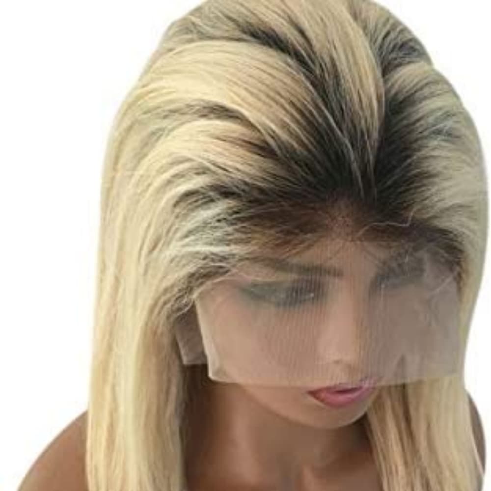 Ombre Blonde Virgin Human Hair Lace Wig!! - Thumbnail 5