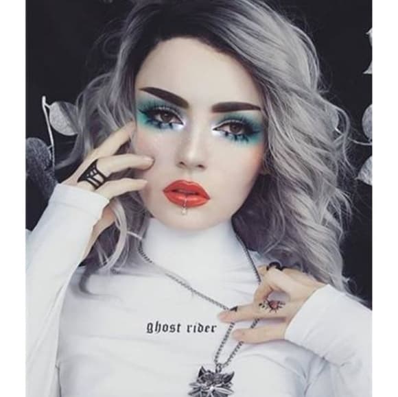Ombre Lace Front Wig - Thumbnail 2
