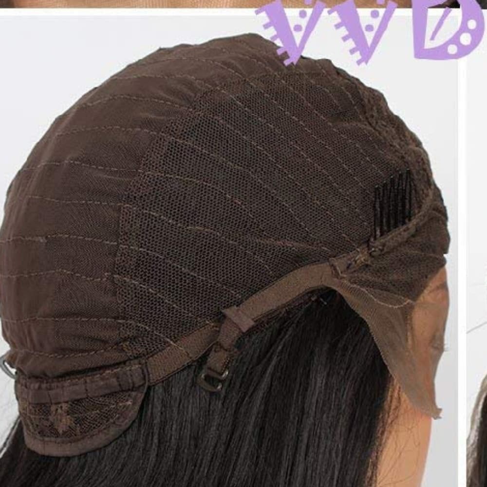Dark Brown Beauty Lace Front Wig - Thumbnail 7