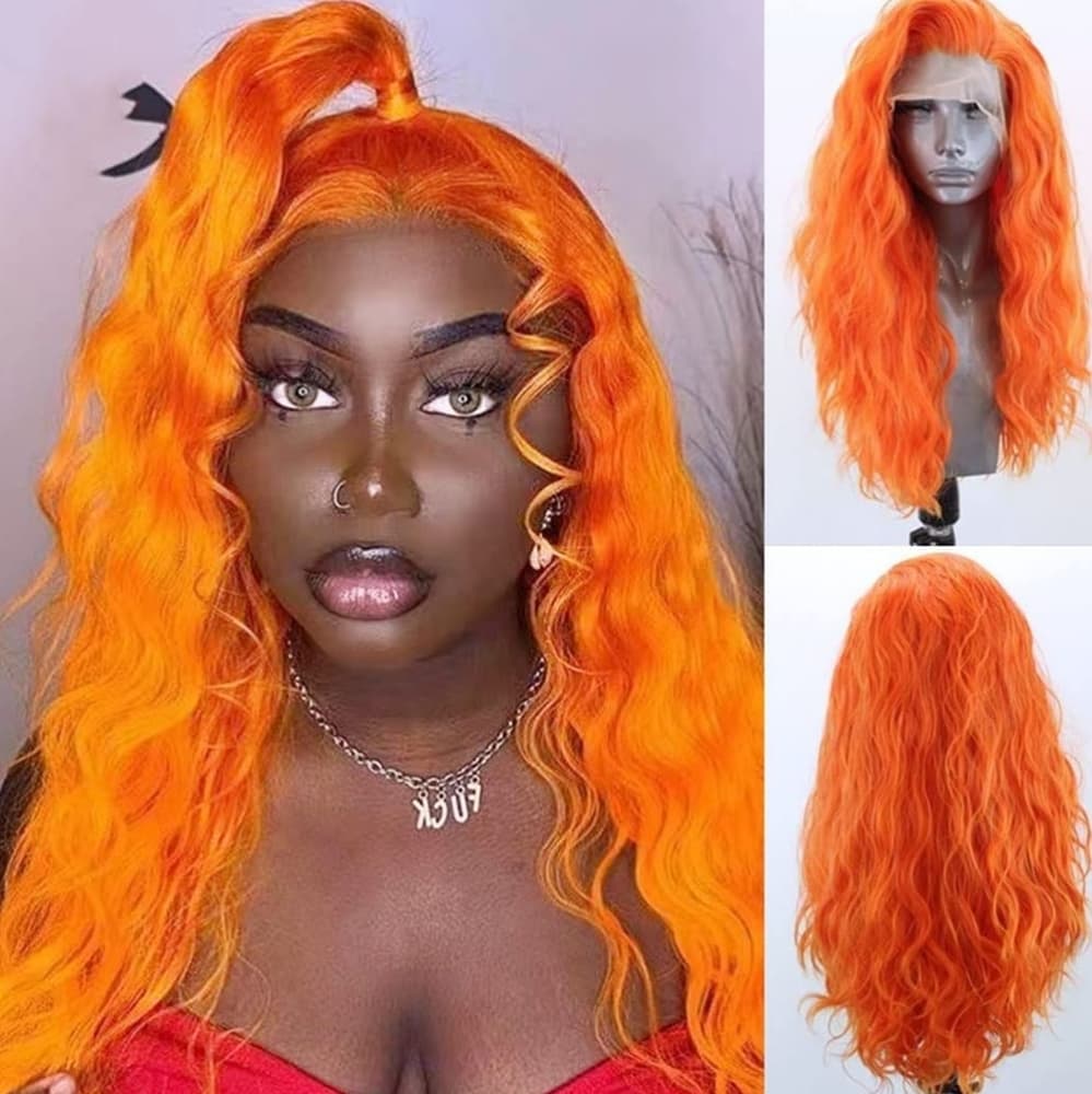 Orange Beauty Lace Front Wig