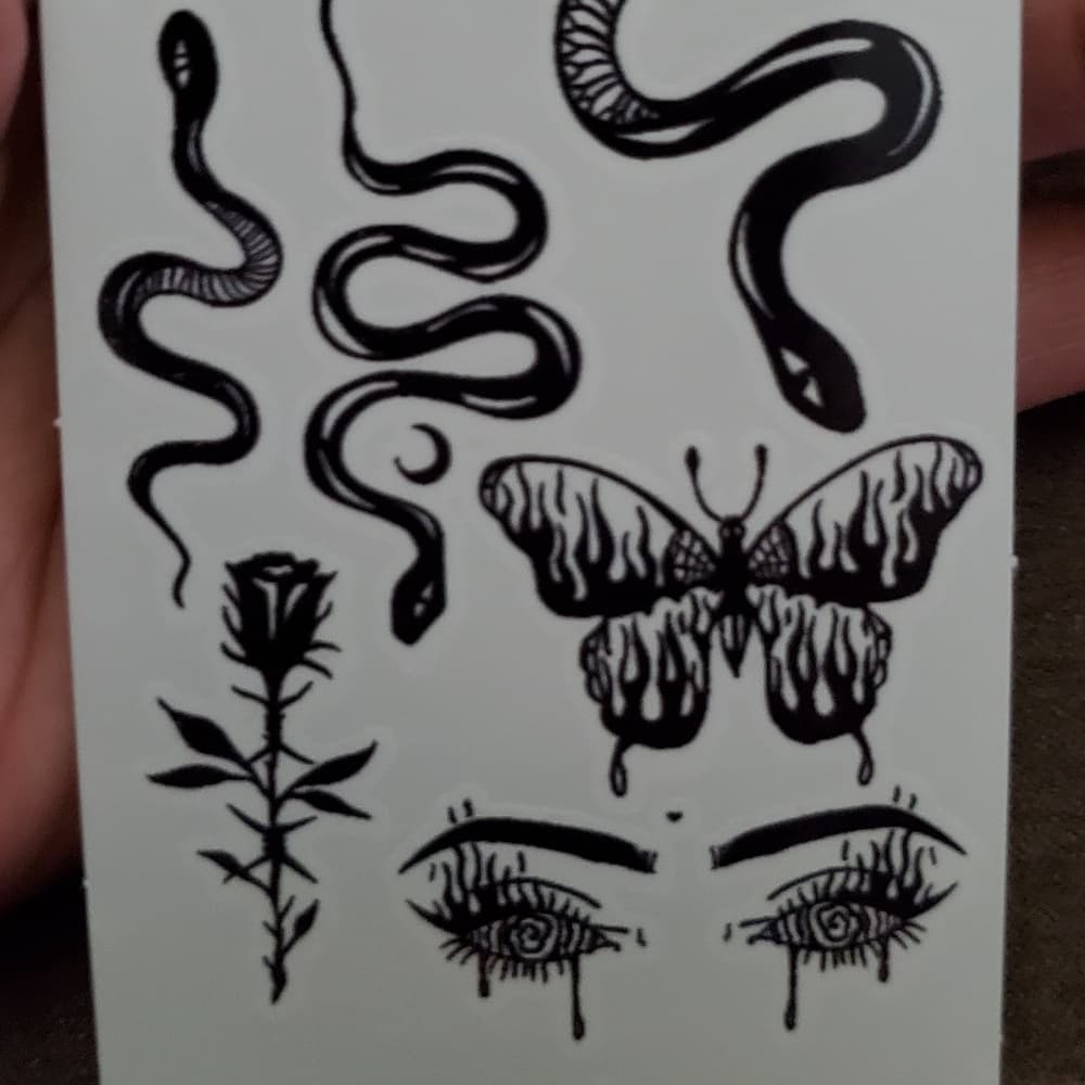 Various SmallTemporary Tattoo Waterproof - Thumbnail 4