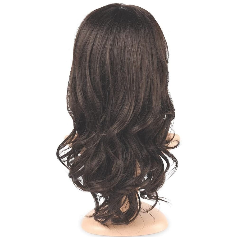 Chocolate Brown Wavy Lace Front Wig 16-18 inches!!