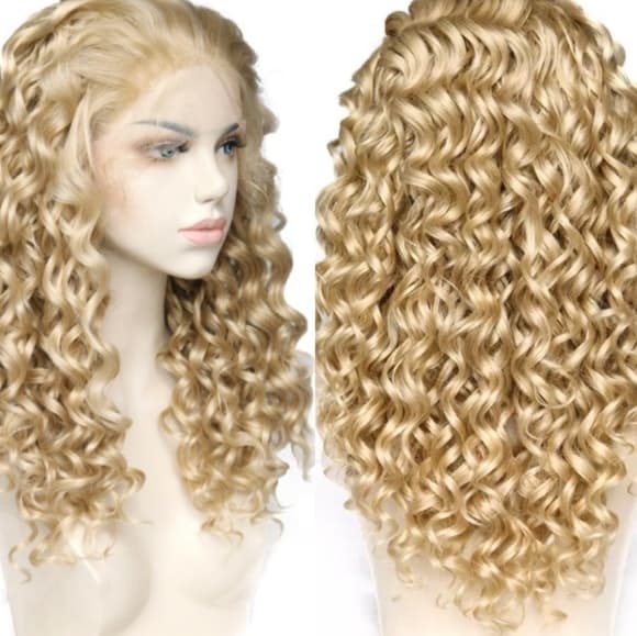 Dark Blonde Beauty Lace Front Wig - Thumbnail 6