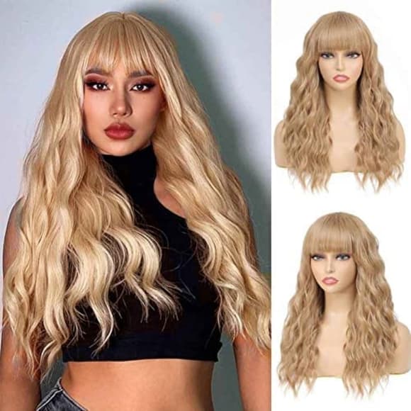 Blonde Beauty Waves Full Wig - Thumbnail 2