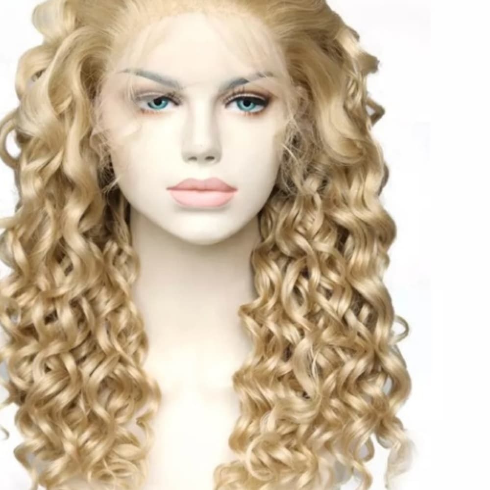 Dark Blonde Beauty Lace Front Wig - Thumbnail 4