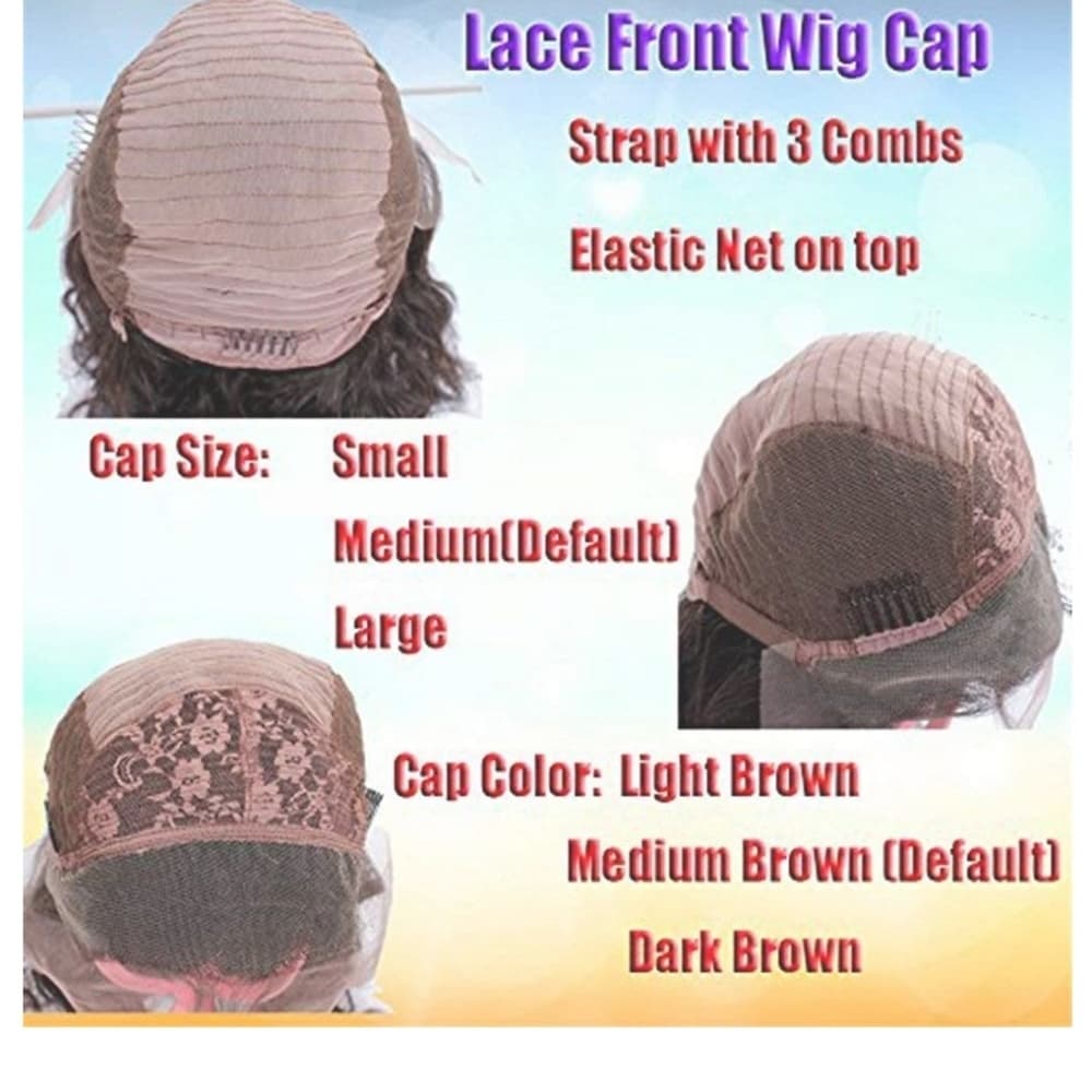 Preplucked Beautiful Ombre Remy Lace Front Wig - Thumbnail 3