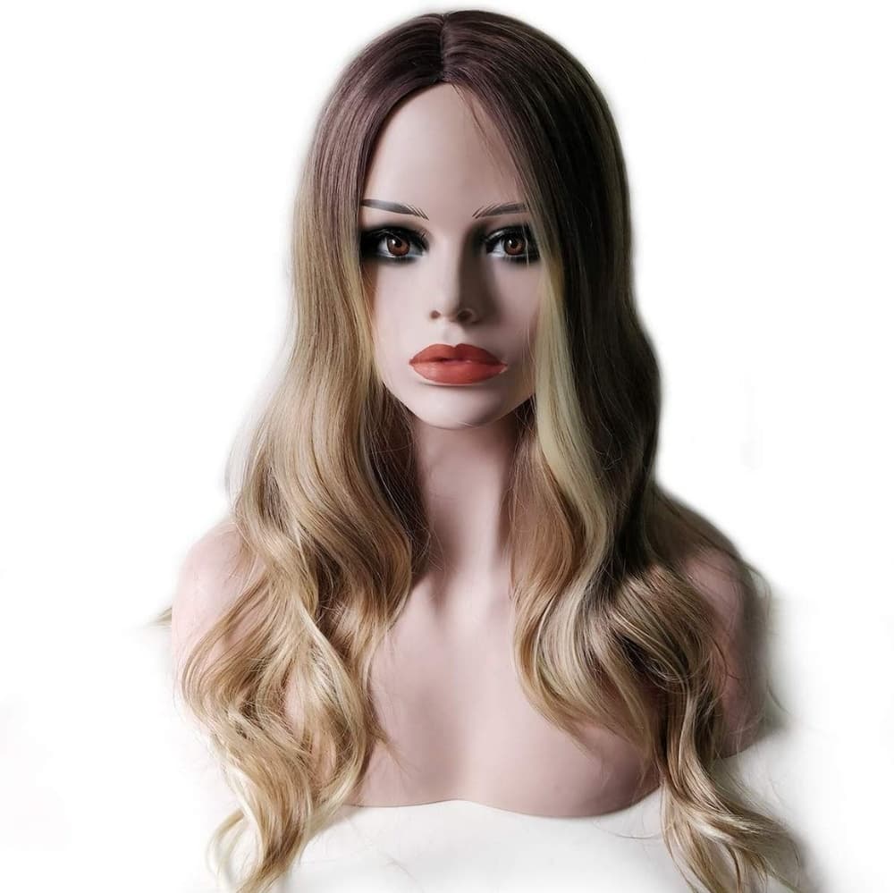 Ombre Blonde Wig - Thumbnail 3