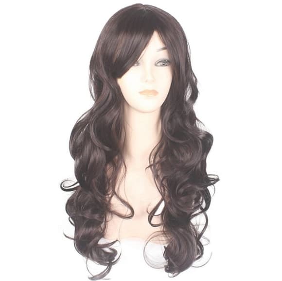 Dark Brown Beauty Waves Wig - Thumbnail 4