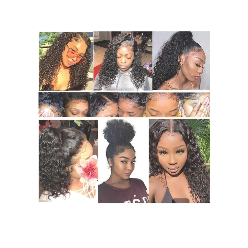 Virgin Brazilian 360 Lace Front Wig 16-18 in - Thumbnail 5