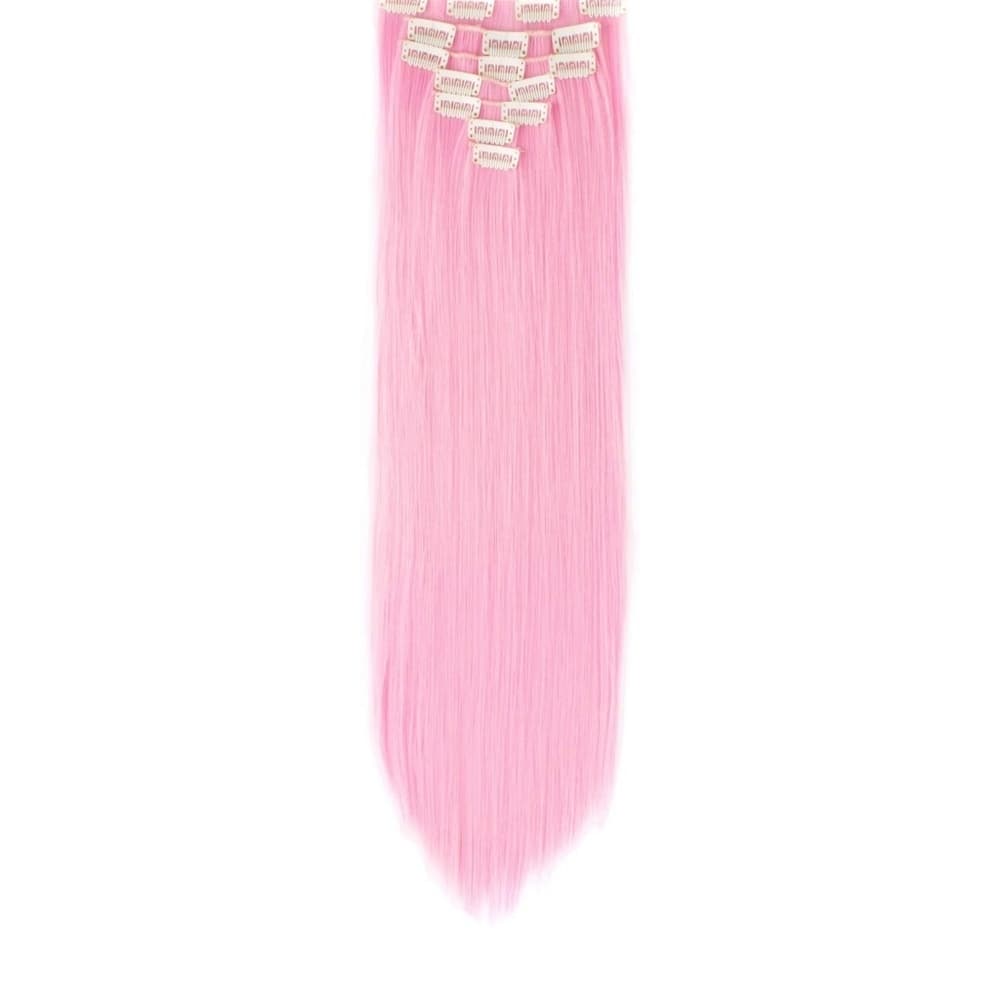 Pink Full Head Clip in Extension - Thumbnail 4