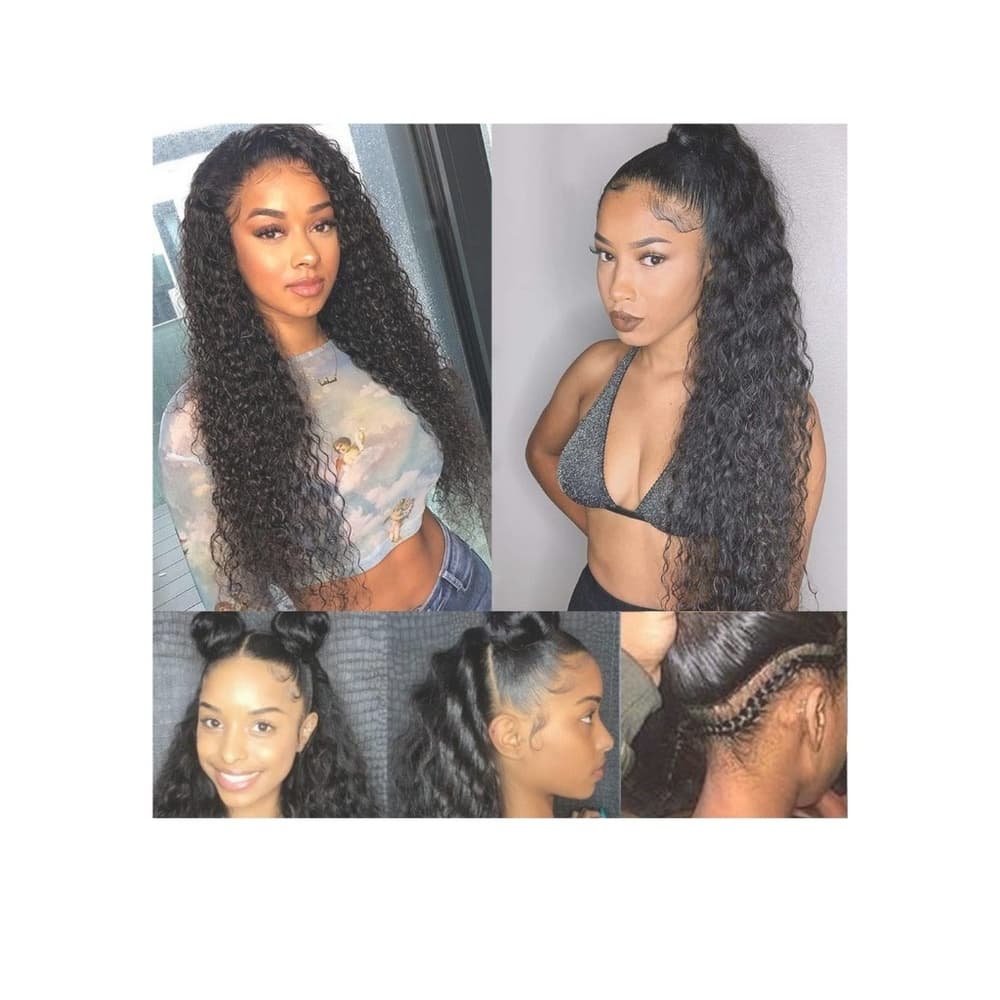 Virgin Brazilian 360 Lace Front Wig 16-18 in - Thumbnail 6