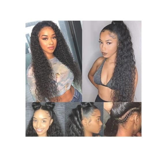 Virgin Brazilian 360 Lace Front Wig 16-18 in - Thumbnail 7