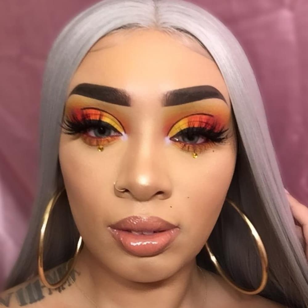 Gray Ash Blonde Lace Front Wig - Thumbnail 2