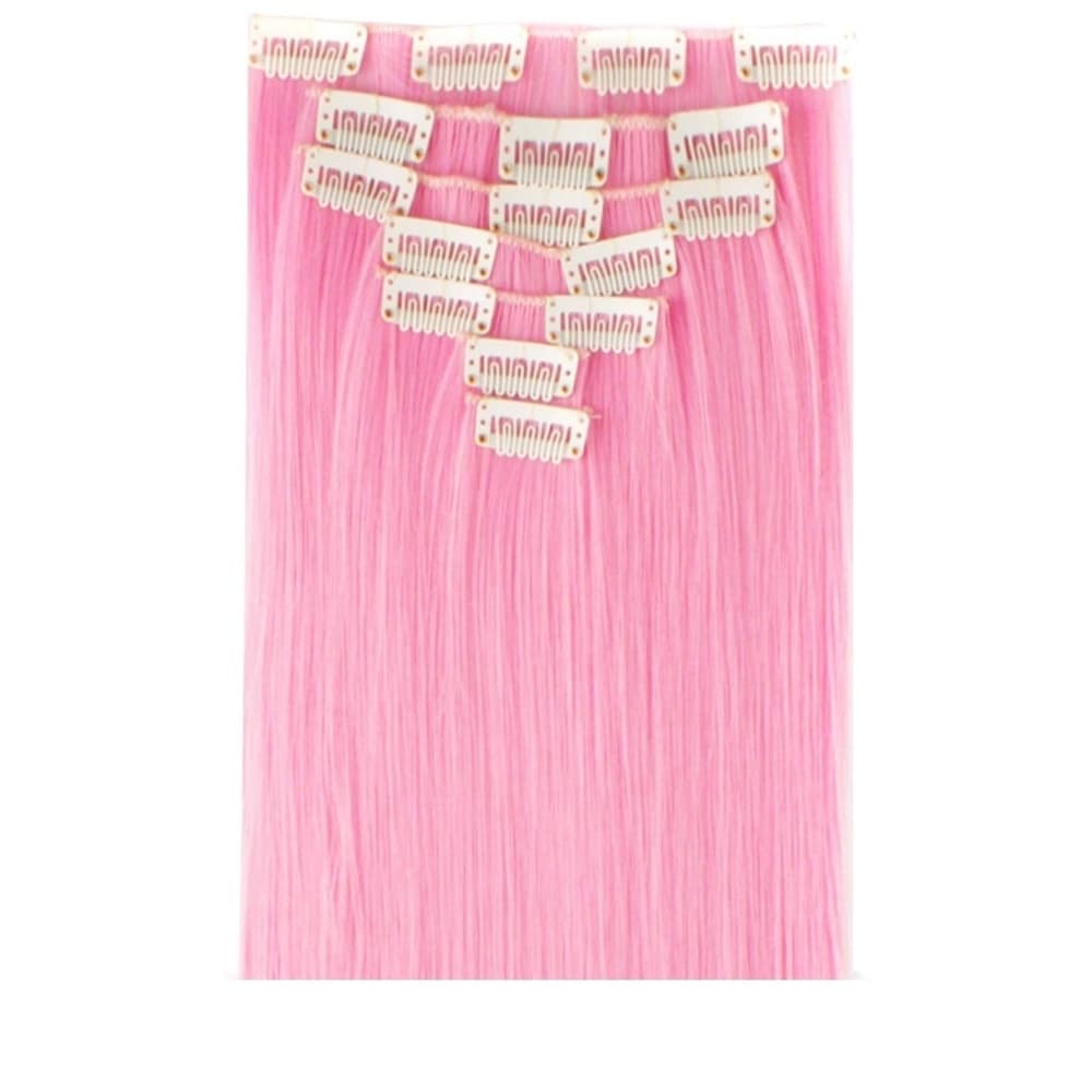 Pink Full Head Clip in Extension - Thumbnail 5