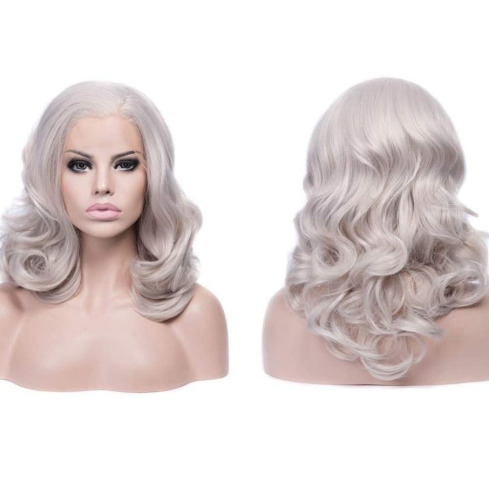 Gray Beauty Lace Front Wig - Thumbnail 5