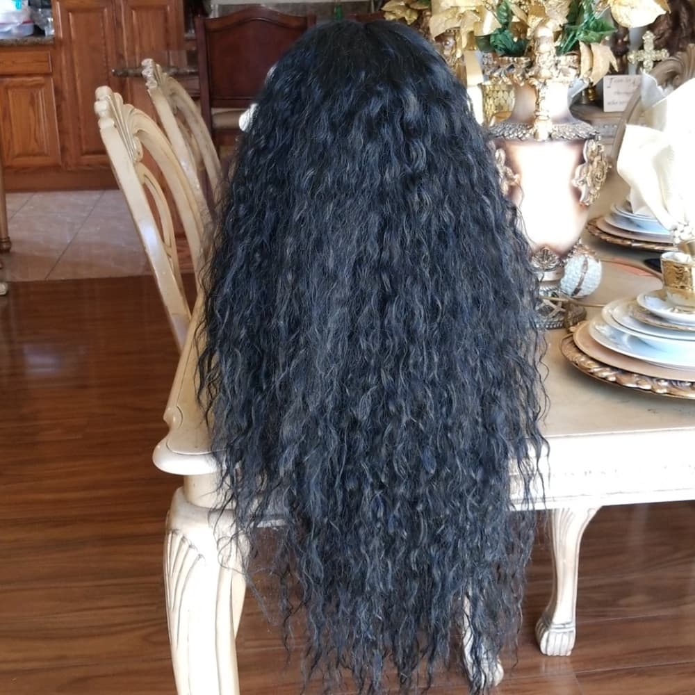 Used Curly Lace Front Wig - Thumbnail 3