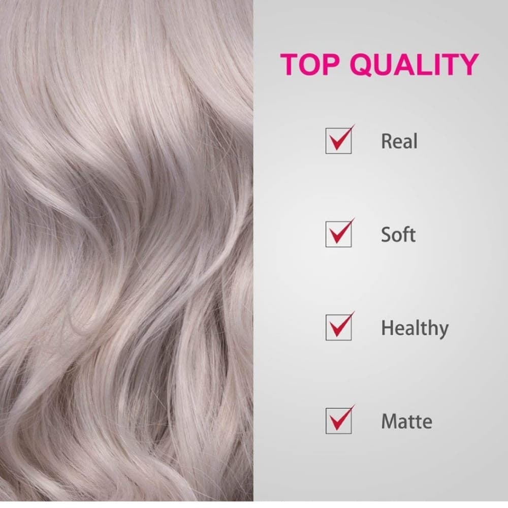 Gray Beauty Lace Front Wig - Thumbnail 2