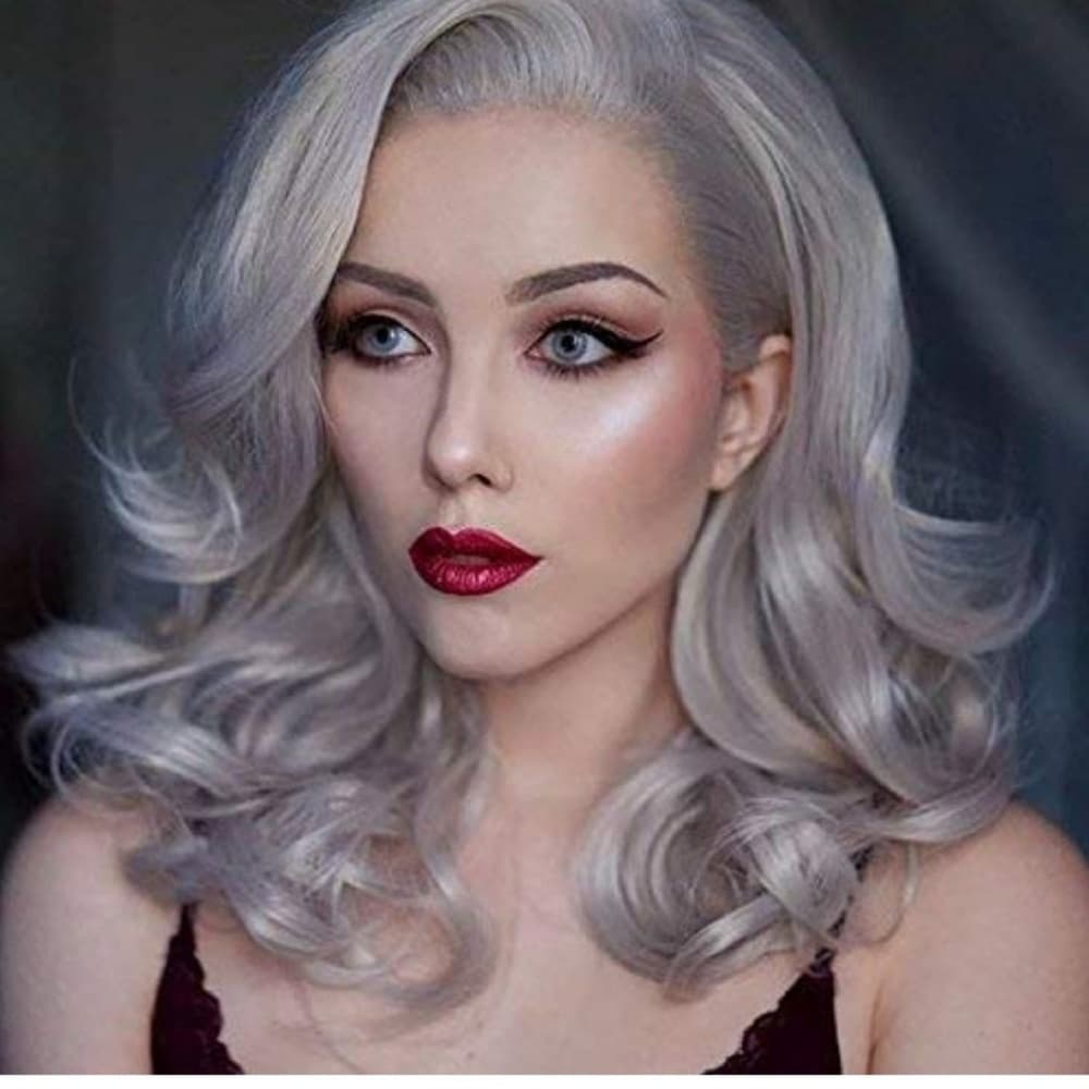 Gray Beauty Lace Front Wig - Thumbnail 6