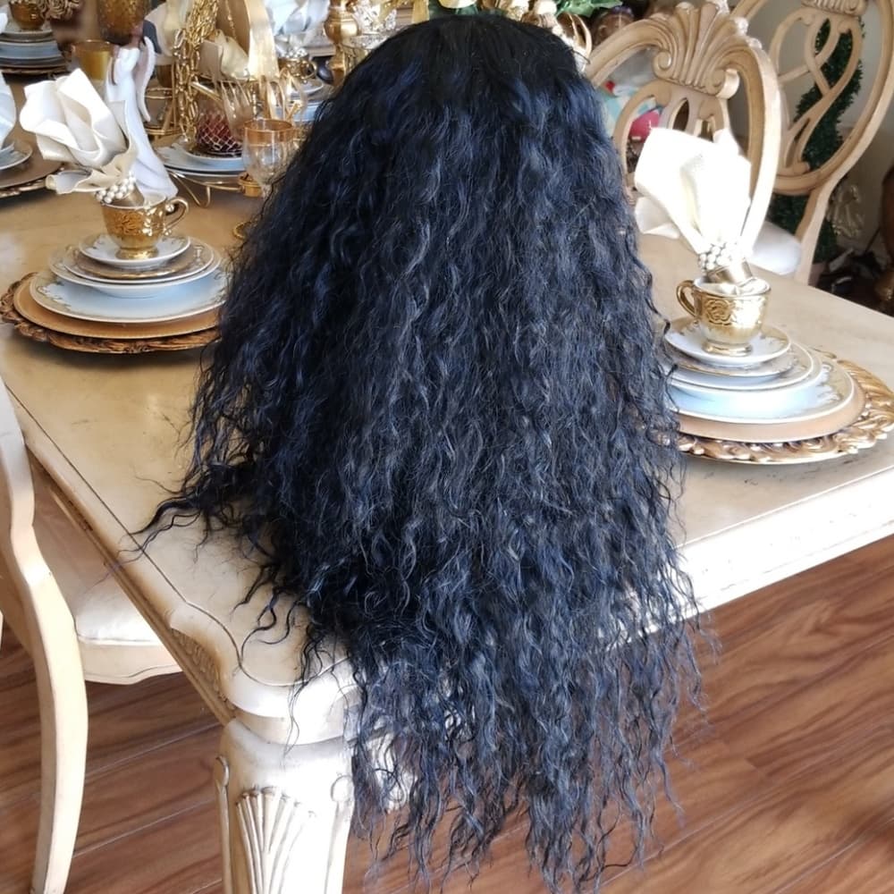 Used Curly Lace Front Wig - Thumbnail 2
