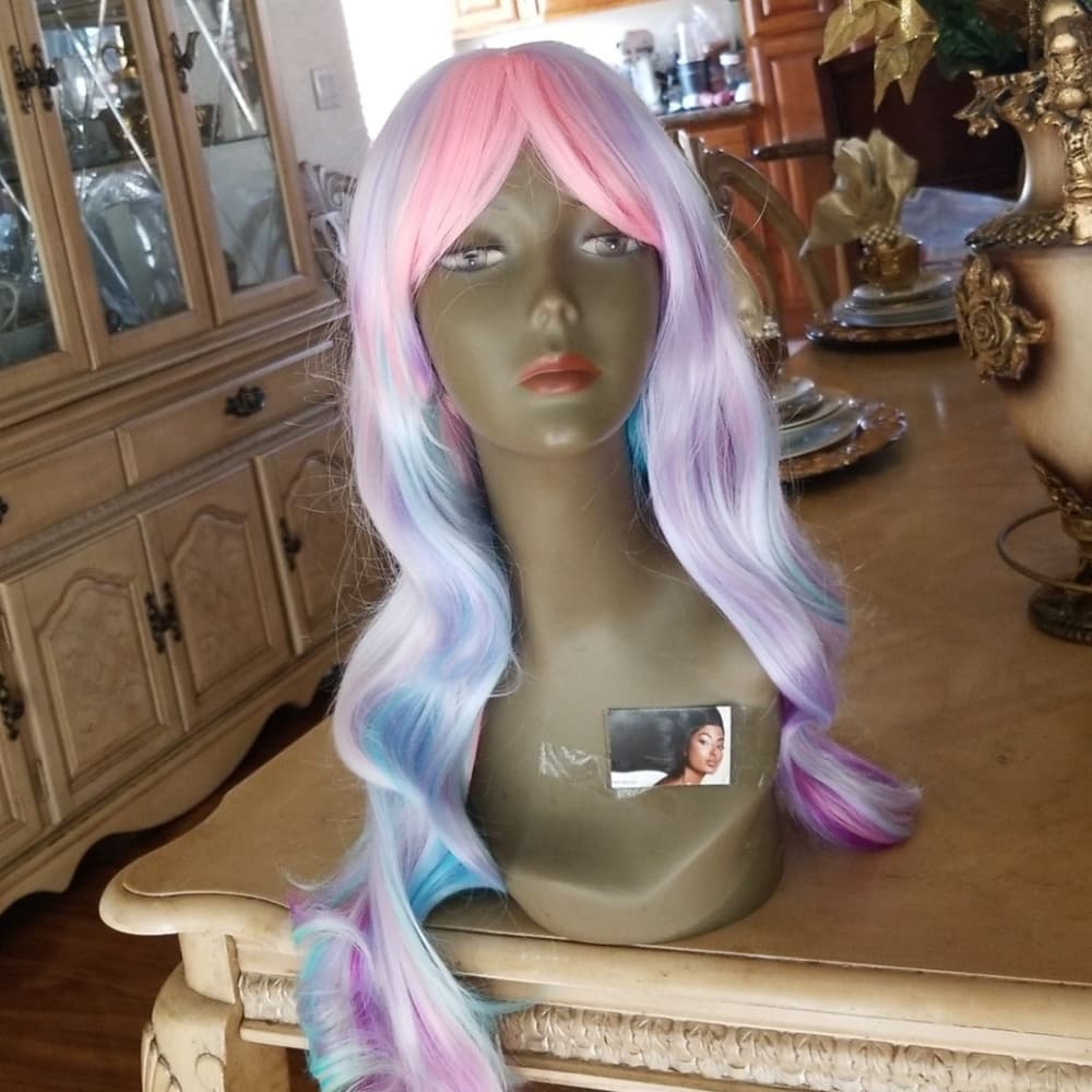 Rainbow Beauty Full Wig - Thumbnail 3
