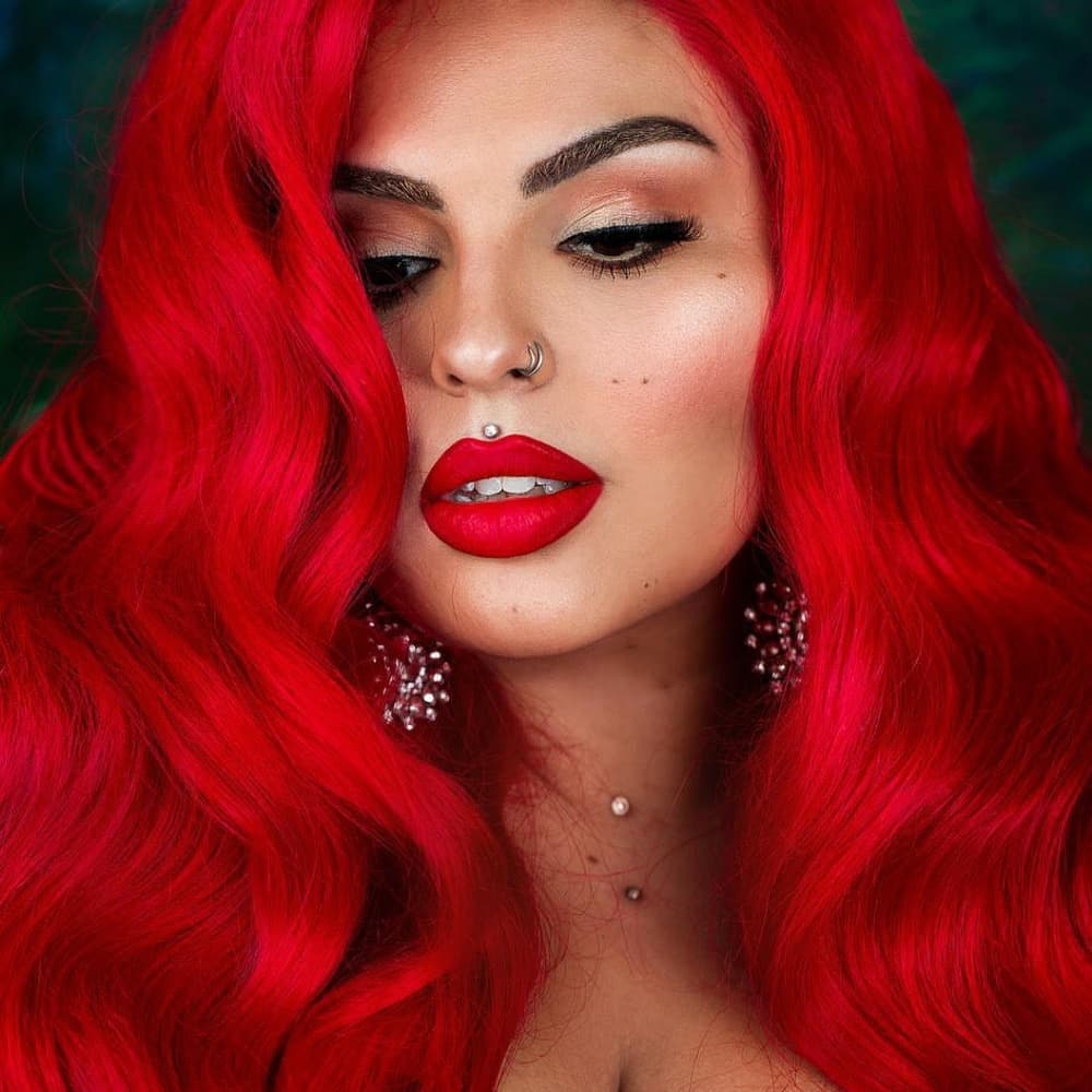 Red Beauty Lace Front Wig - Thumbnail 2