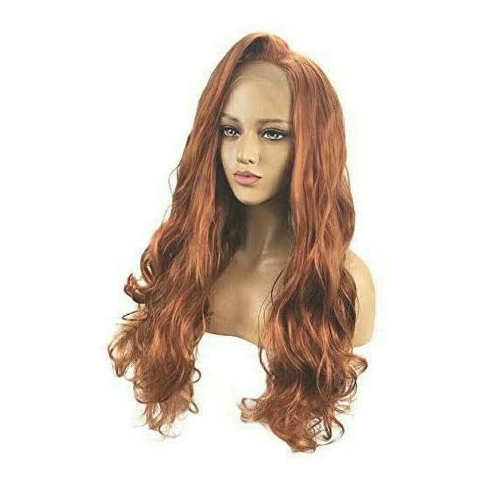 Copper Red Beauty Lace Front Wig - Thumbnail 2