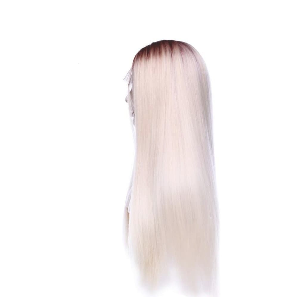 Ombre Brown Red Blonde Lace Front Wig 28 inch - Thumbnail 2