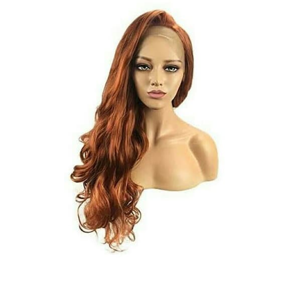 Copper Red Beauty Lace Front Wig - Thumbnail 5