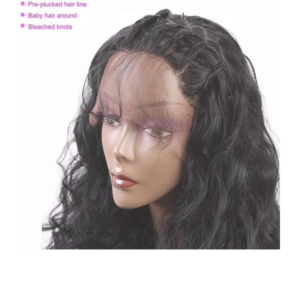 Curly Wave Lace Front Wig - Thumbnail 4