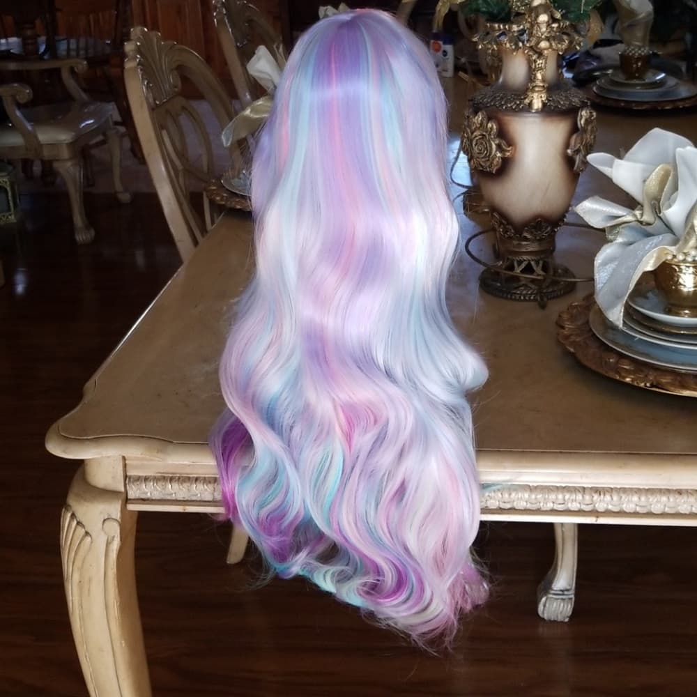 Rainbow Beauty Full Wig - Thumbnail 8