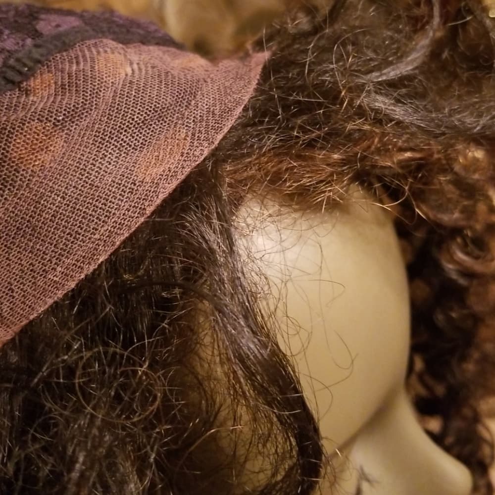 Used Curly lace Front Wig #1b/30 - Thumbnail 6