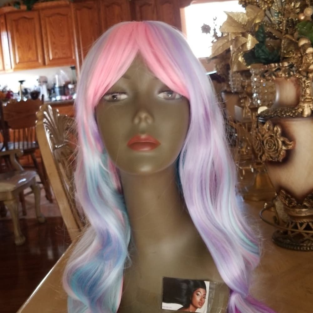 Rainbow Beauty Full Wig - Thumbnail 5