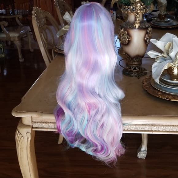 Rainbow Beauty Full Wig - Thumbnail 9