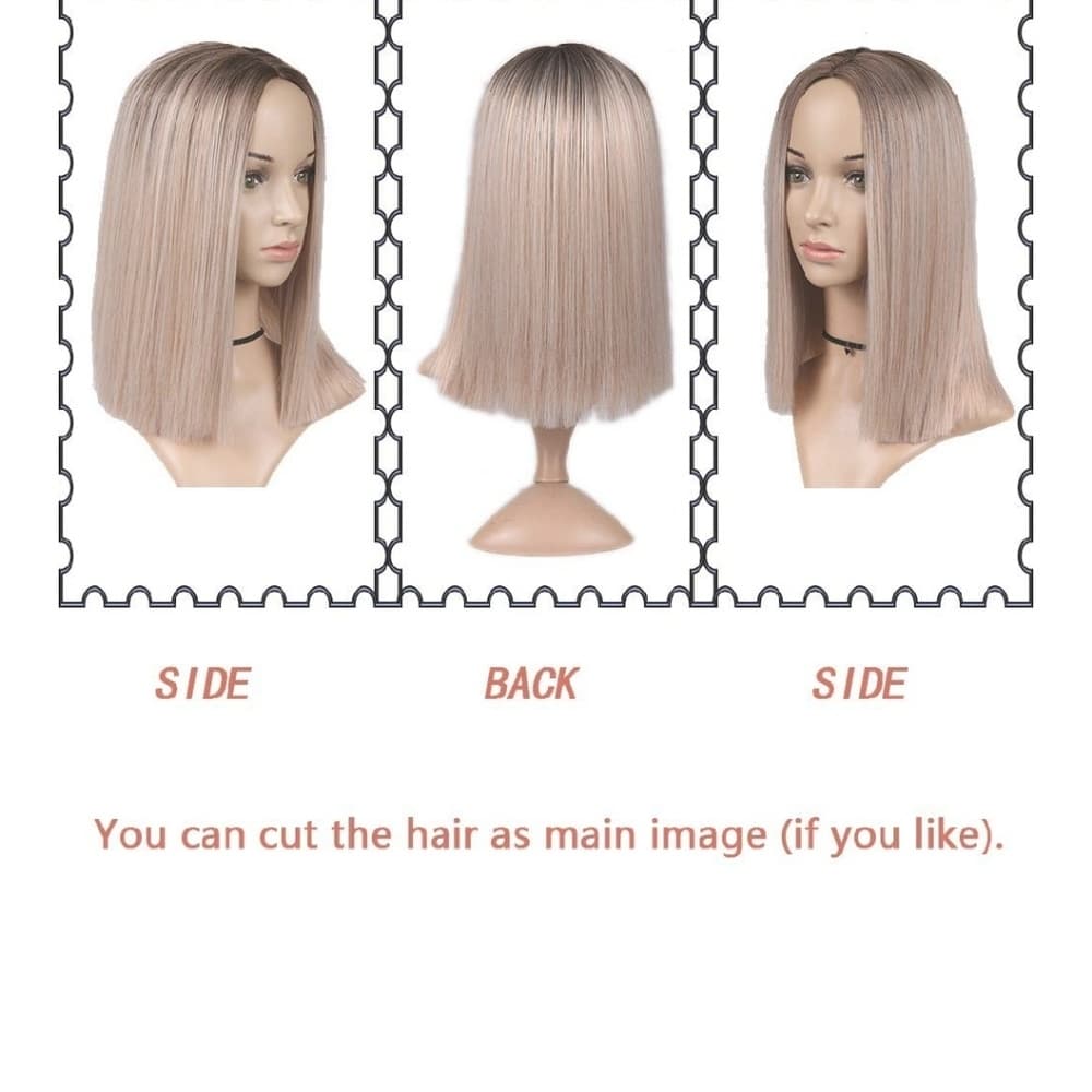Ombre Bob Beauty Wig - Thumbnail 5