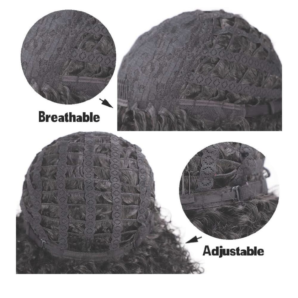 Black Curly Beauty Wig - Thumbnail 2