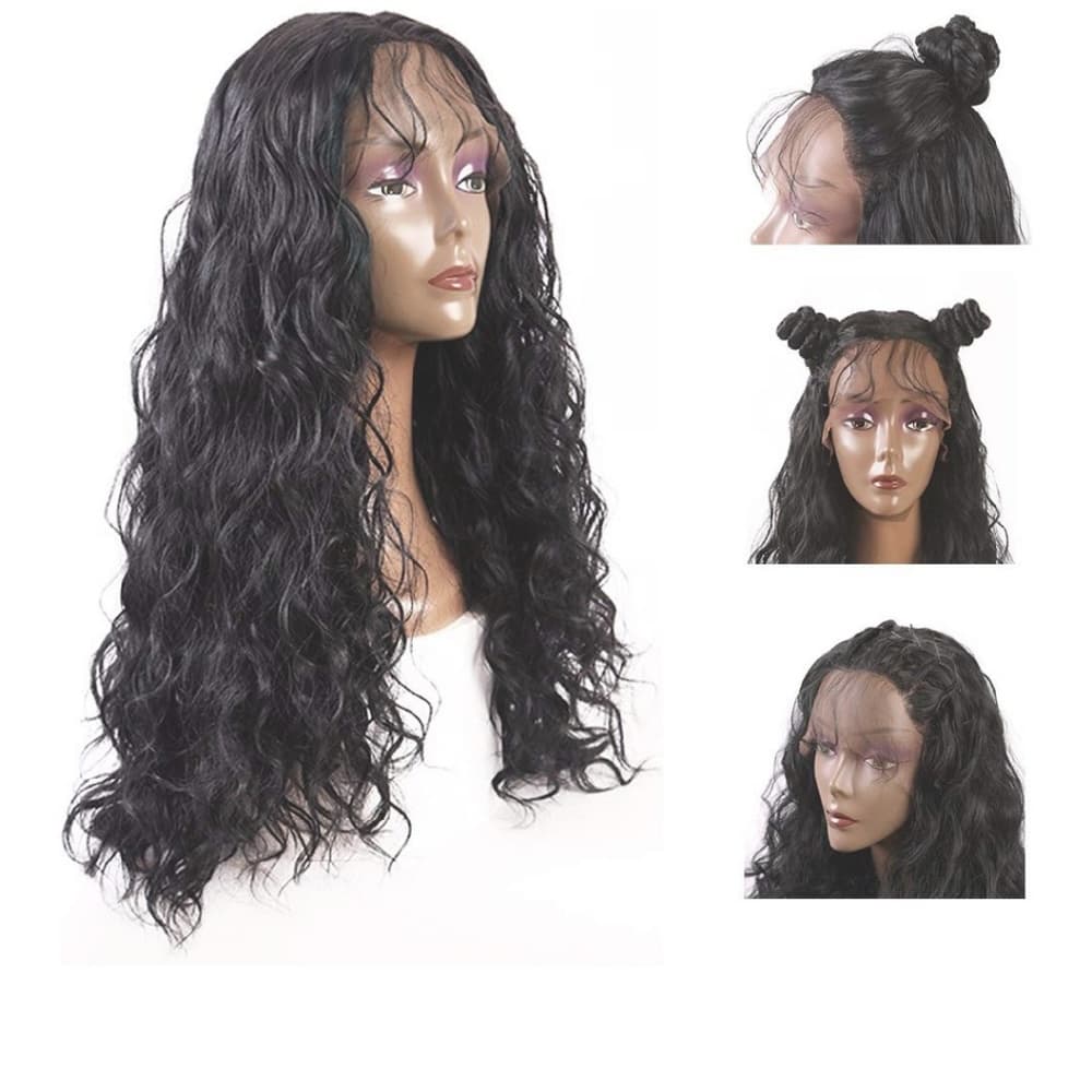 Curly Wave Lace Front Wig - Thumbnail 5