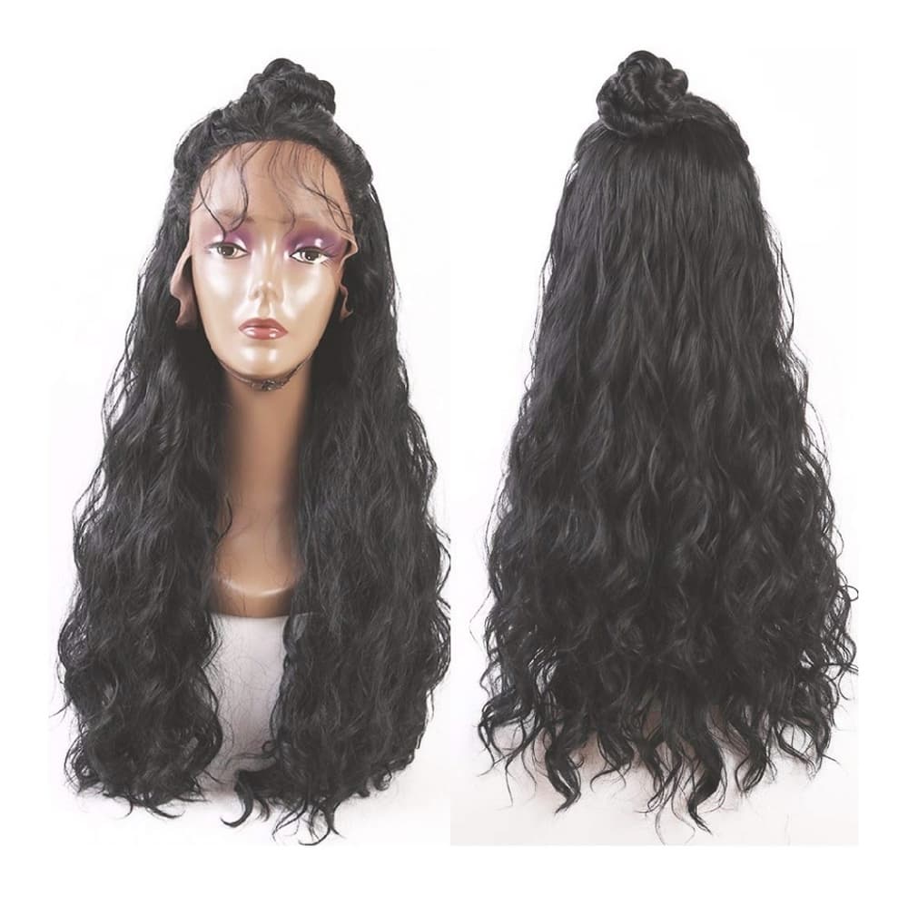 Curly Wave Lace Front Wig - Thumbnail 2