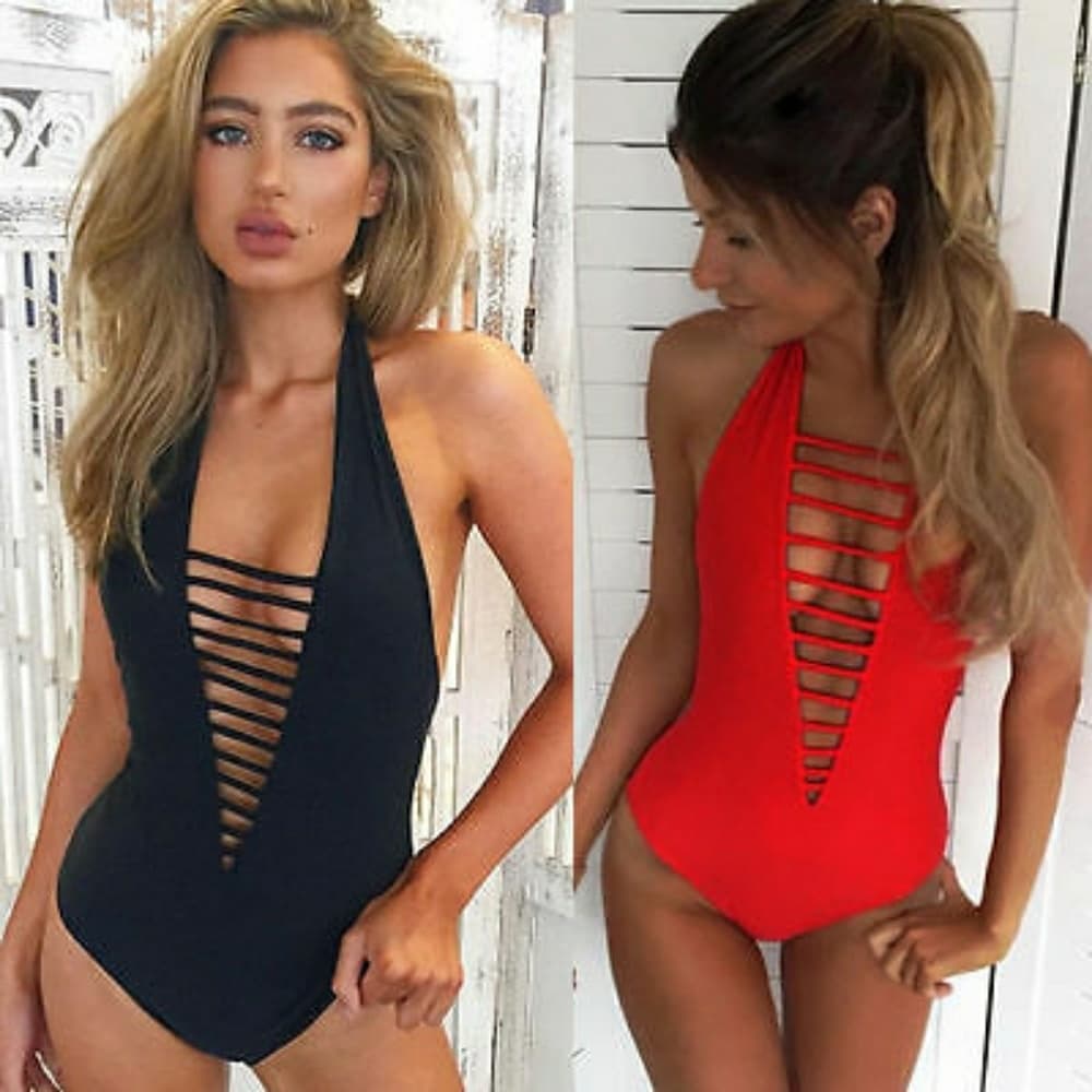 Beautiful Padded Monokini Bikini - Thumbnail 4