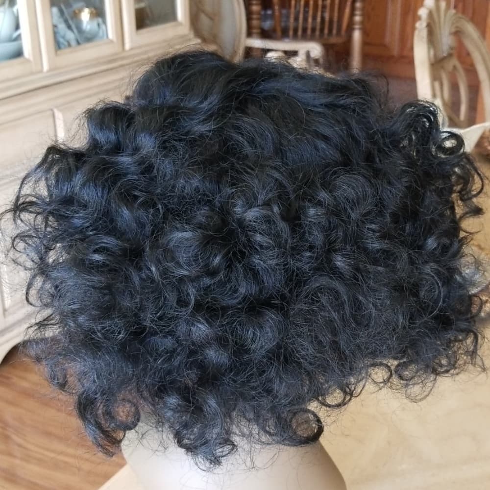 Used Wavy Curly Wig - Thumbnail 2